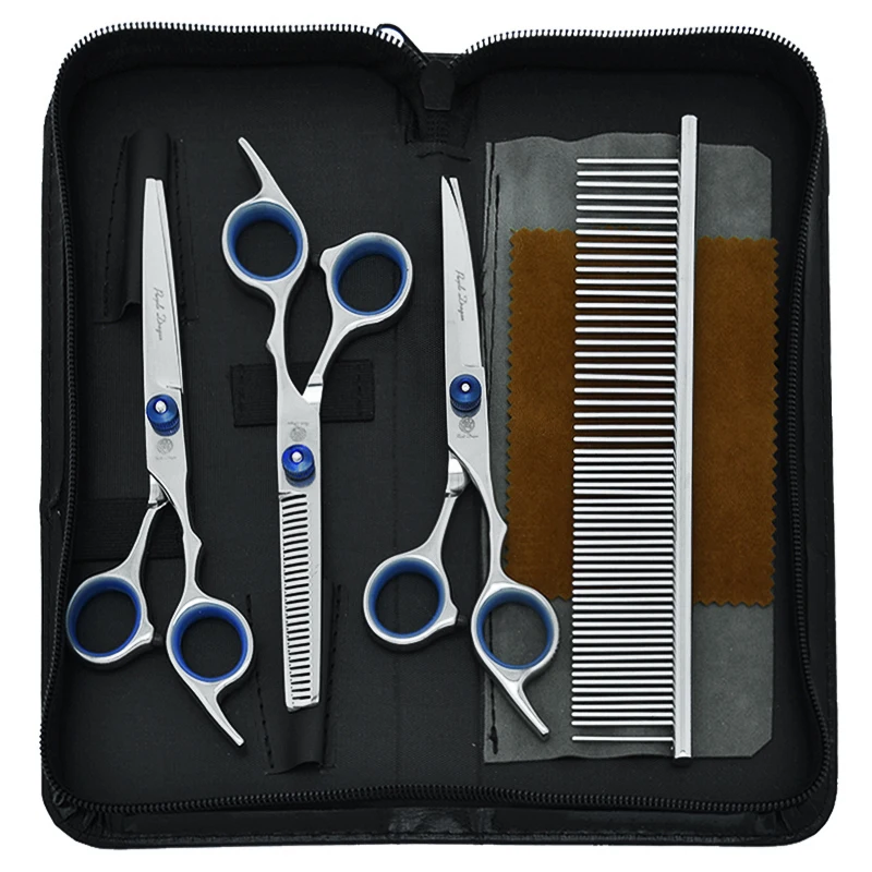 Professional Pet Grooming Scissors Curved - ﻿ 6.0インチ パープルドラゴン プロ仕様 ペット用バリカン 日本製鋼材
