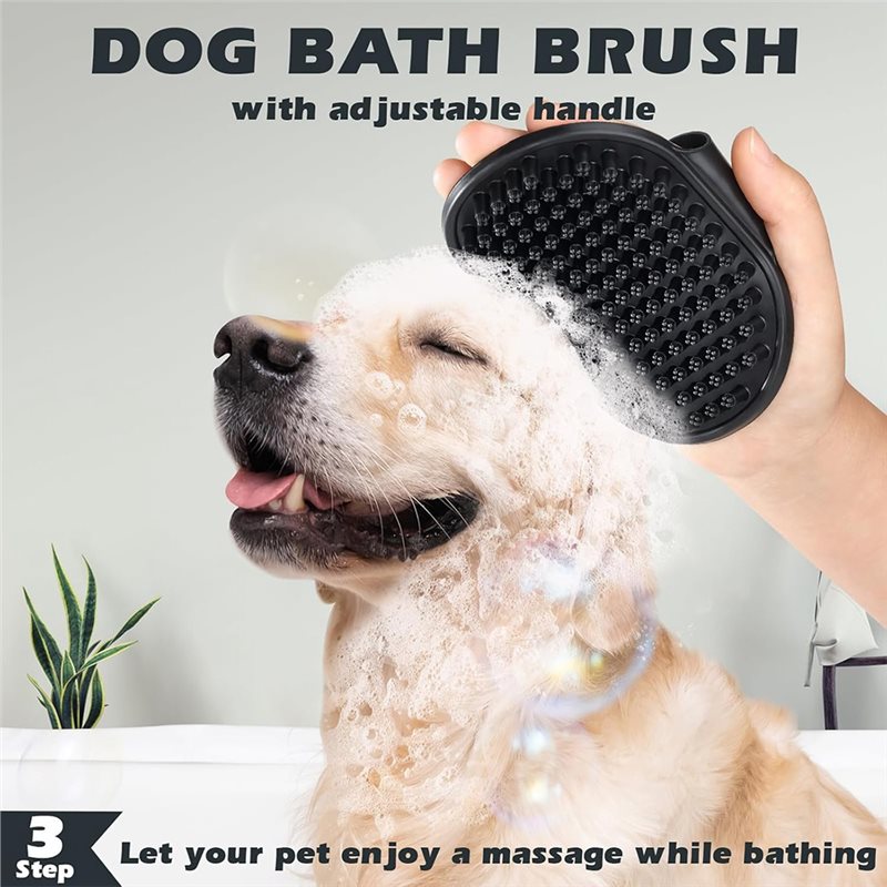 新入荷-犬、猫、馬用ペットグルーミングキット3点セット-スリ - Slicker Brush Self Cleaning Pet Grooming のレビューと価格