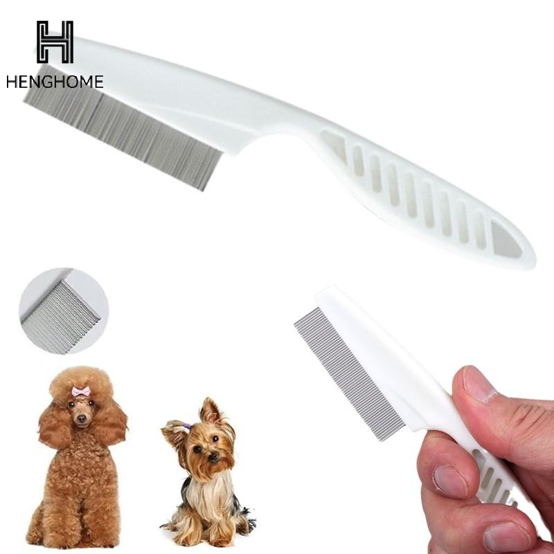 ペット用、涙やけ除去、ノミ取り、犬や猫の目の周りや顔の毛の汚 - Flea Comb Fine Tooth Pet Tear Stain のレビューと価格