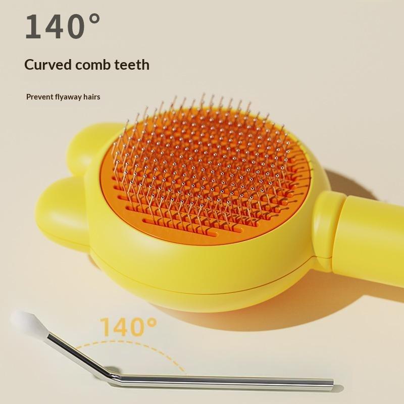 セルフクリーニング機能付きペット用スリッカーブラシ。ワンクリ - Slicker Brush Self Cleaning Pet Grooming のレビューと価格