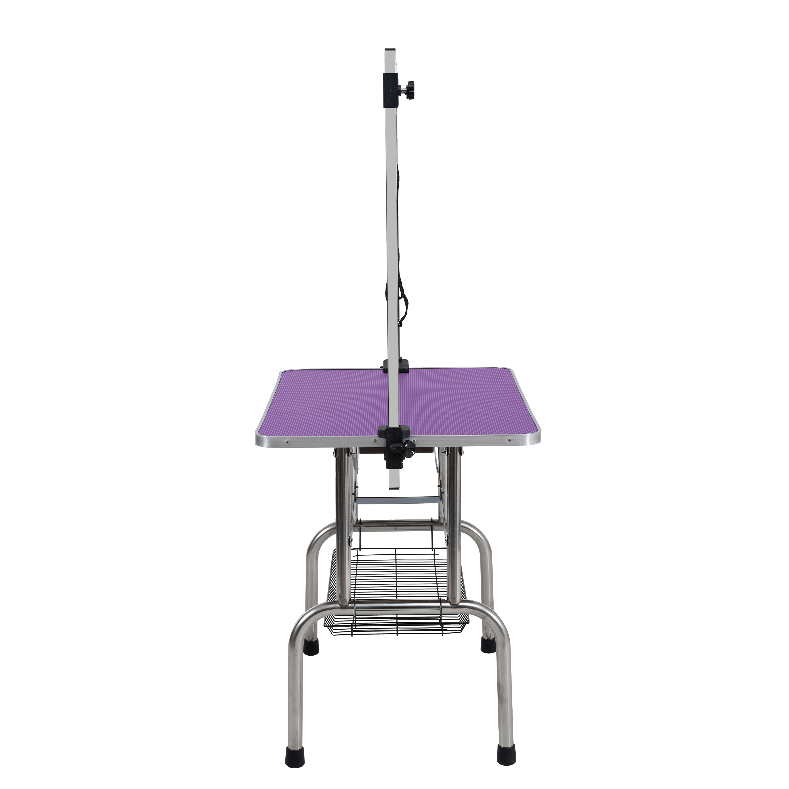 46インチ折りたたみ式ペットグルーミングテーブル、ステンレス - Folding Pet Grooming Table Arm Clamp のレビューと価格