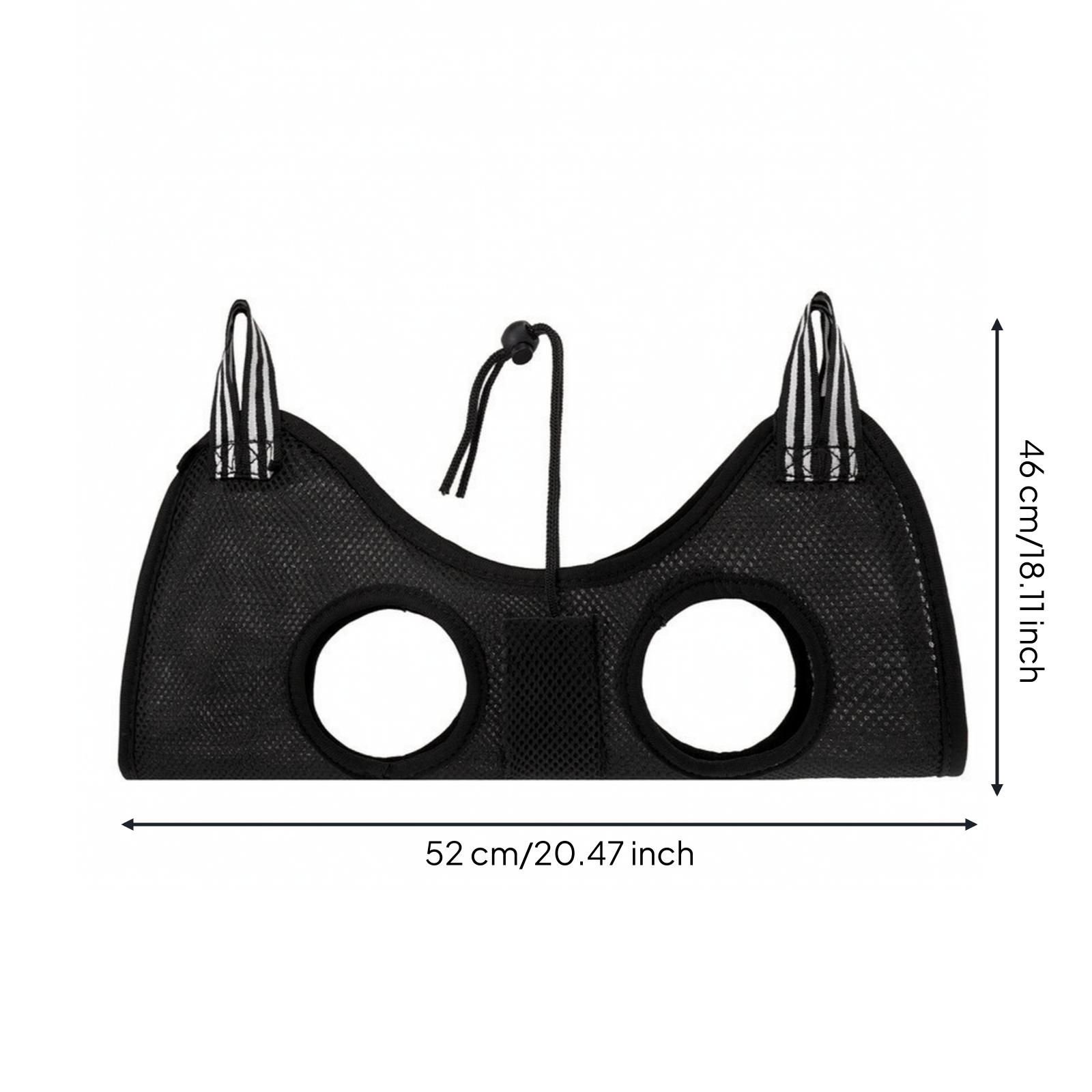 ペットグルーミング用ハンモック、猫用拘束具、快適なメッシュス - Pet Grooming Hammock Sling Restraint のレビューと価格
