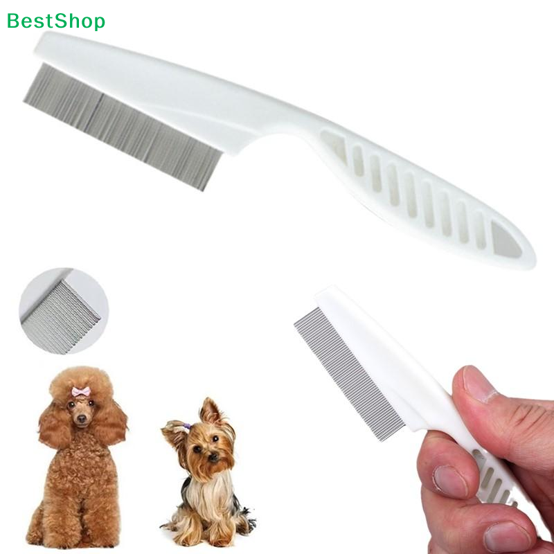 〔R〕ペット用、涙やけやノミ取りに最適な、細かい歯のステンレ - Flea Comb Fine Tooth Pet Tear Stain のレビューと価格