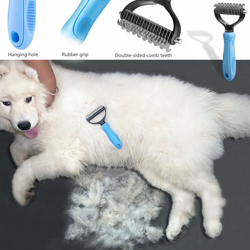 Benepawプロ犬アンダーコートすくいペットグルーミングツ - Undercoat Rake Dematting Tool Dog Shedding のレビューと価格