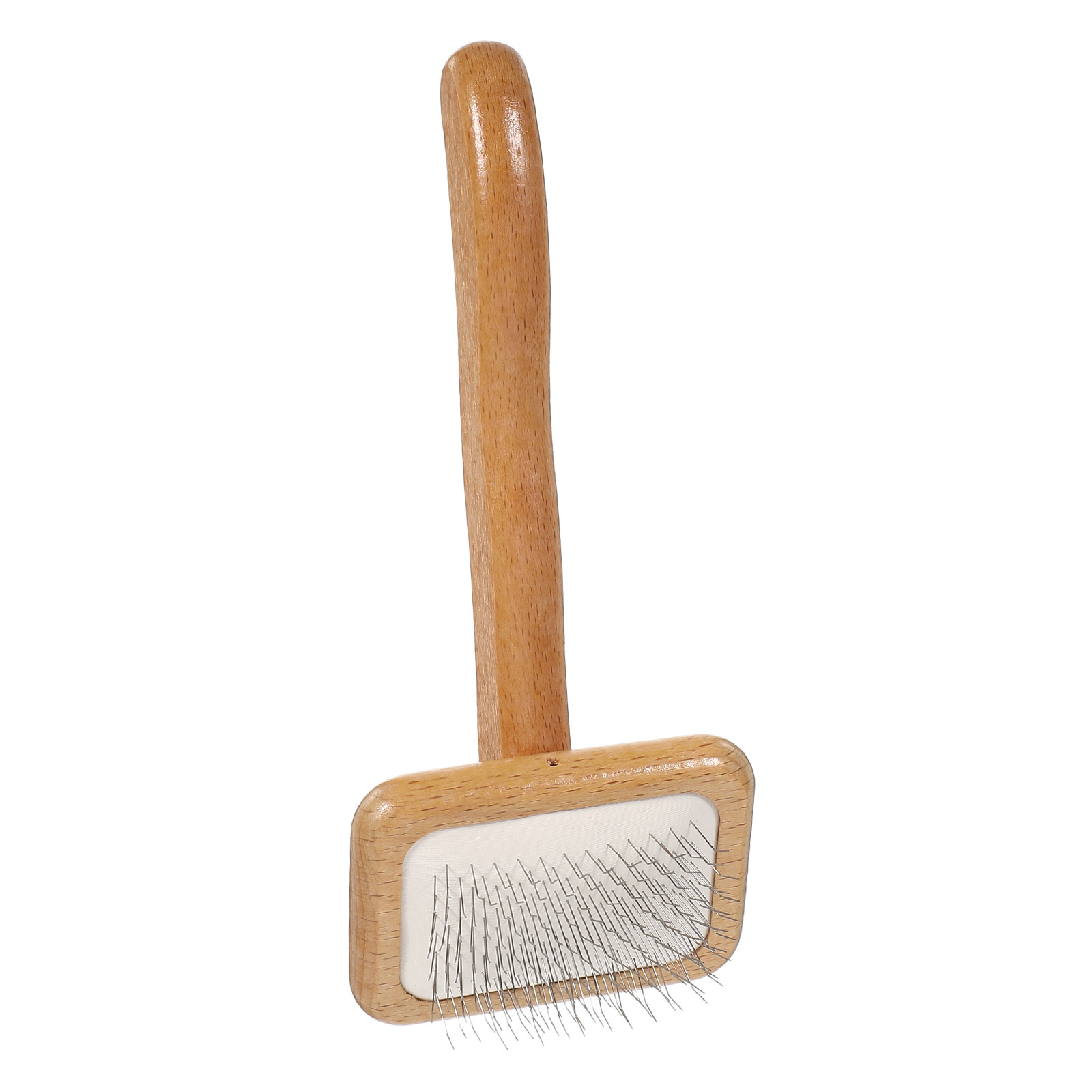 犬用木製コーム、自動洗浄機能付きペット用グルーミングブラシ、 - Slicker Brush Self Cleaning Pet Grooming のレビューと価格