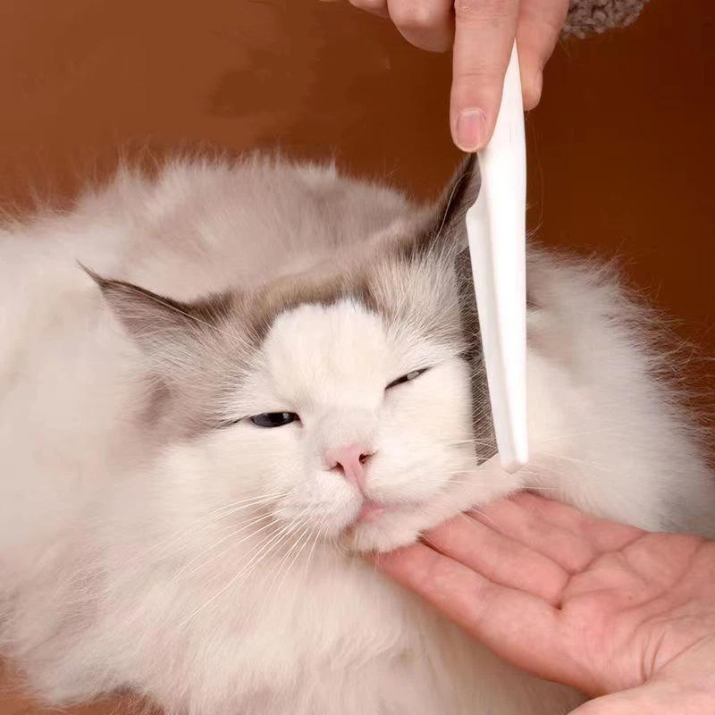 人気商品：ペット用、涙やけやノミ取りに最適な、細かい歯のステ - Flea Comb Fine Tooth Pet Tear Stain のレビューと価格