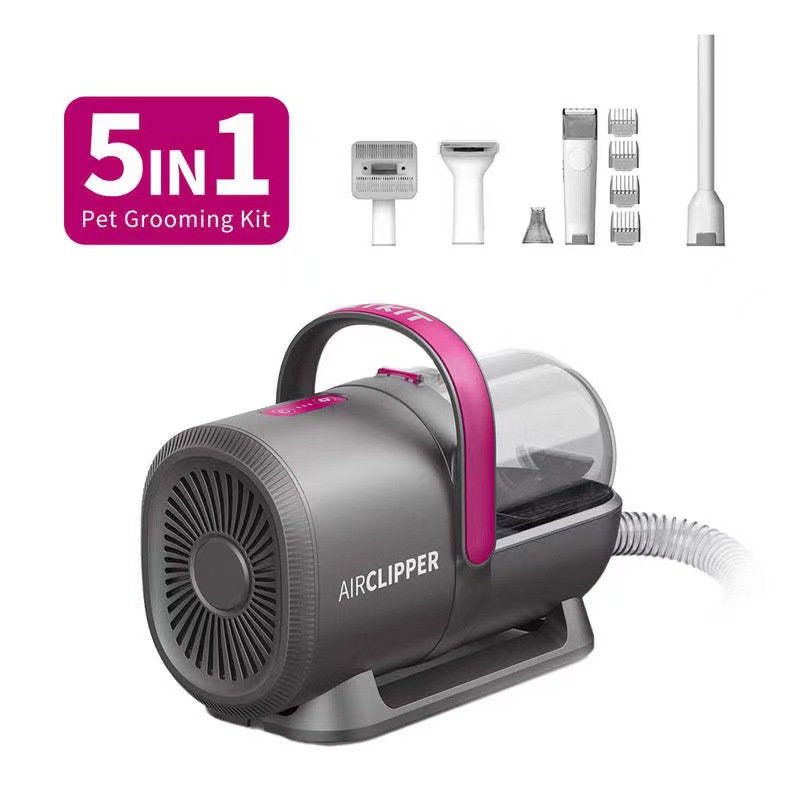 PETKIT エアクリッパー 5-in-1 ペットグルーミン - Pet Grooming Vacuum Suction Kit 5 In 1 のレビューと価格