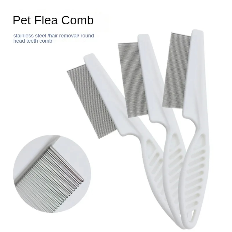 1個入り ペット用 泣きジミ・ノミ取りコーム 細かい歯のステ - Flea Comb Fine Tooth Pet Tear Stain のレビューと価格