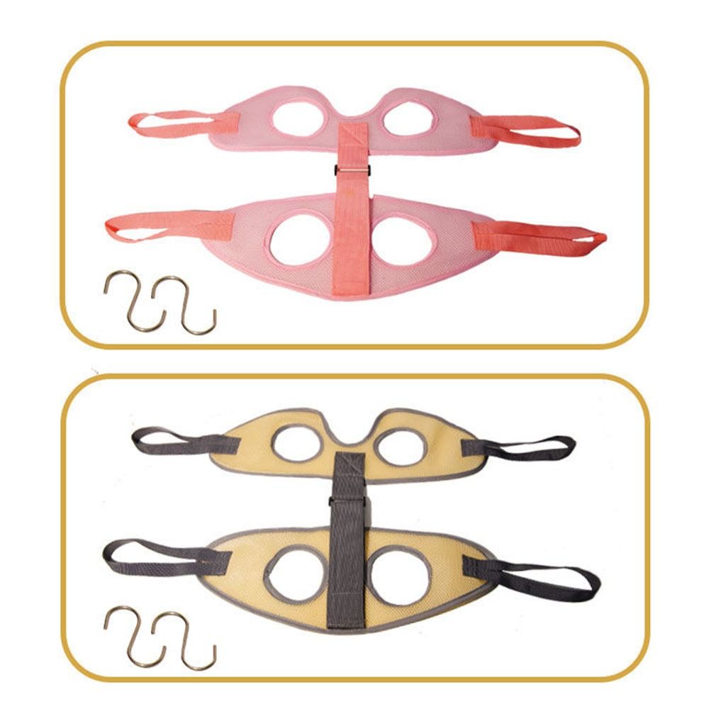 猫用ハンモック型グルーミングケージ。フック付きで、噛みつき防 - Pet Grooming Hammock Sling Restraint のレビューと価格