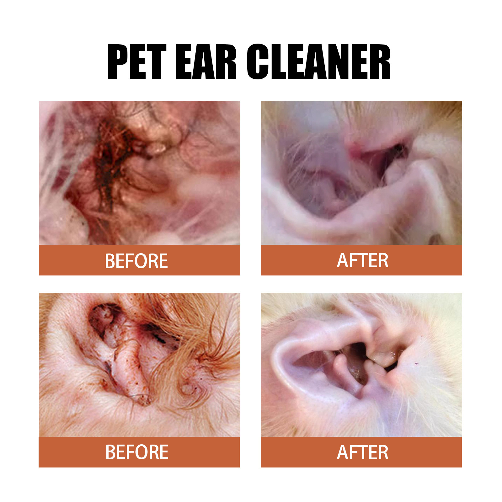 ペットの耳垢除去クリーナー,耳の臭い除去,かゆみ,感染制御, - Dog Ear Cleaner Solution Drops Wash のレビューと価格