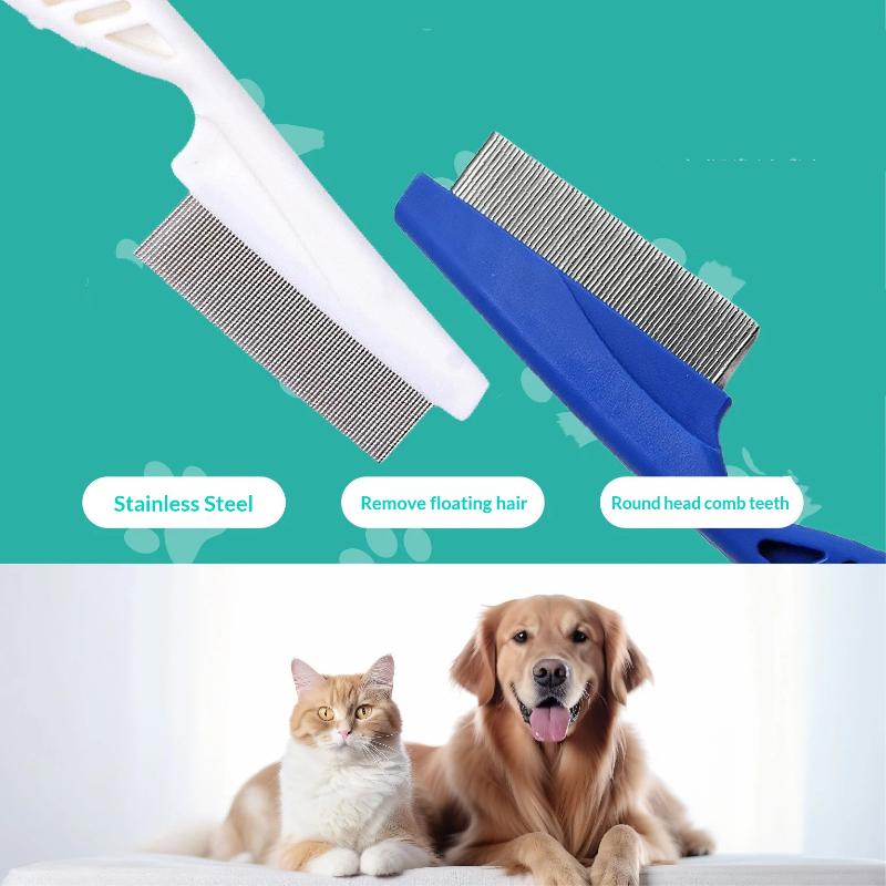 【HMA】ペット用、涙やけ除去、ノミ取り、犬猫用、目の周りや - Flea Comb Fine Tooth Pet Tear Stain のレビューと価格