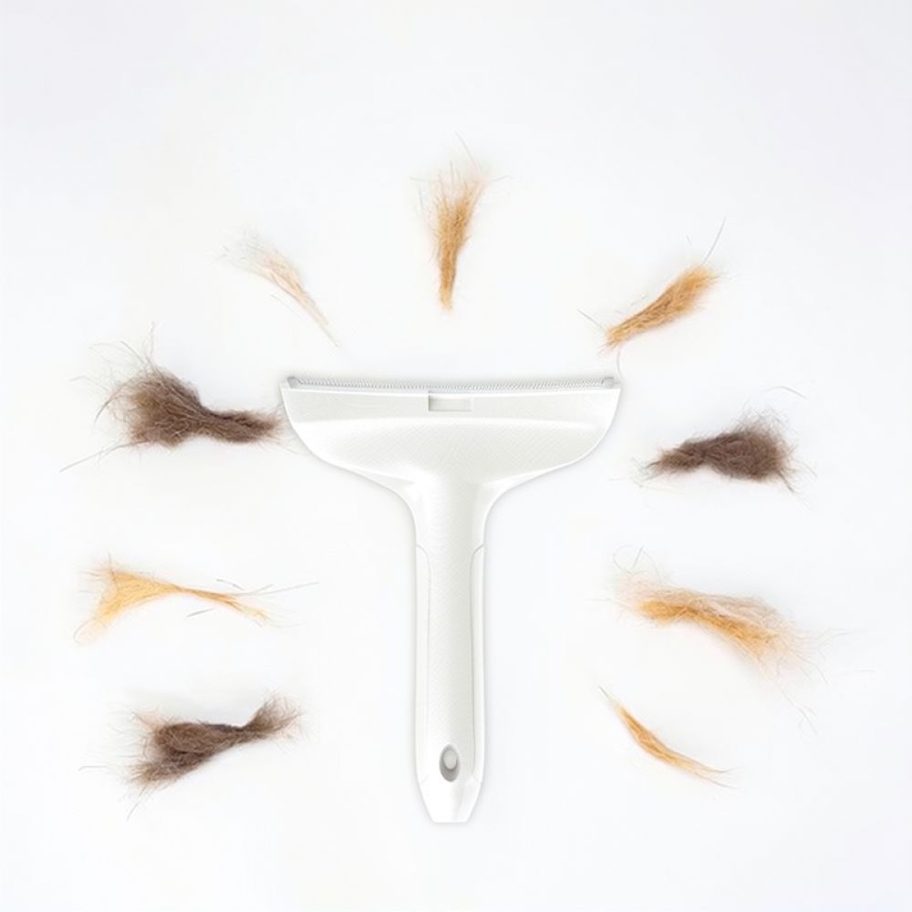 猫や犬の毛づくろい用具。カーブした形状で、抜け毛の除去に効果 - Undercoat Rake Dematting Tool Dog Shedding のレビューと価格
