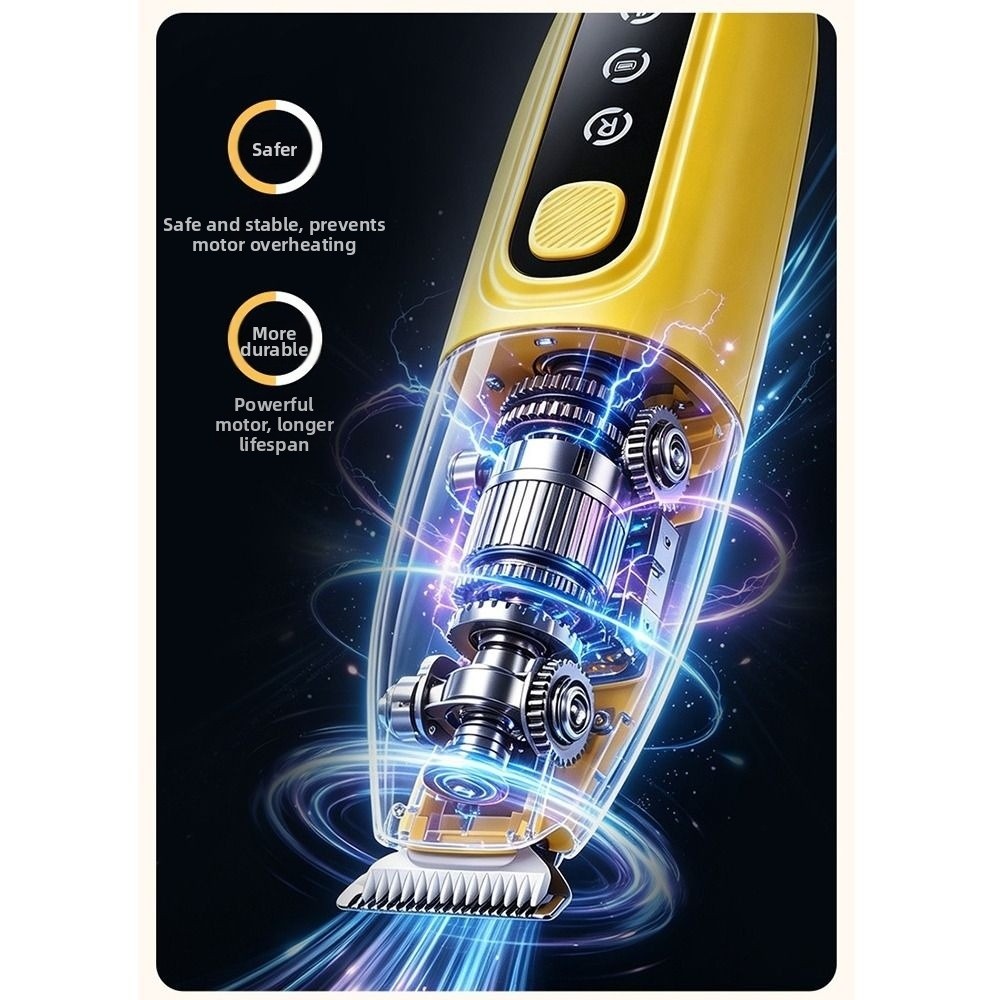 LEDライト付きペット用爪切り、低騒音、コードレス、猫用、犬 - Cordless Dog Clippers Low Noise Grooming のレビューと価格