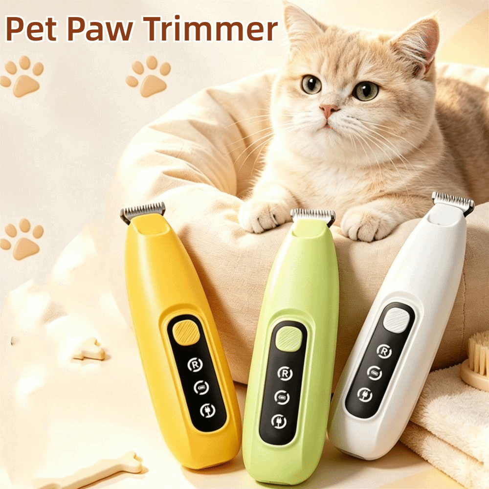 プロ仕様のLEDライト付きペット用爪切り。低騒音、コードレス - Cordless Dog Clippers Low Noise Grooming のレビューと価格