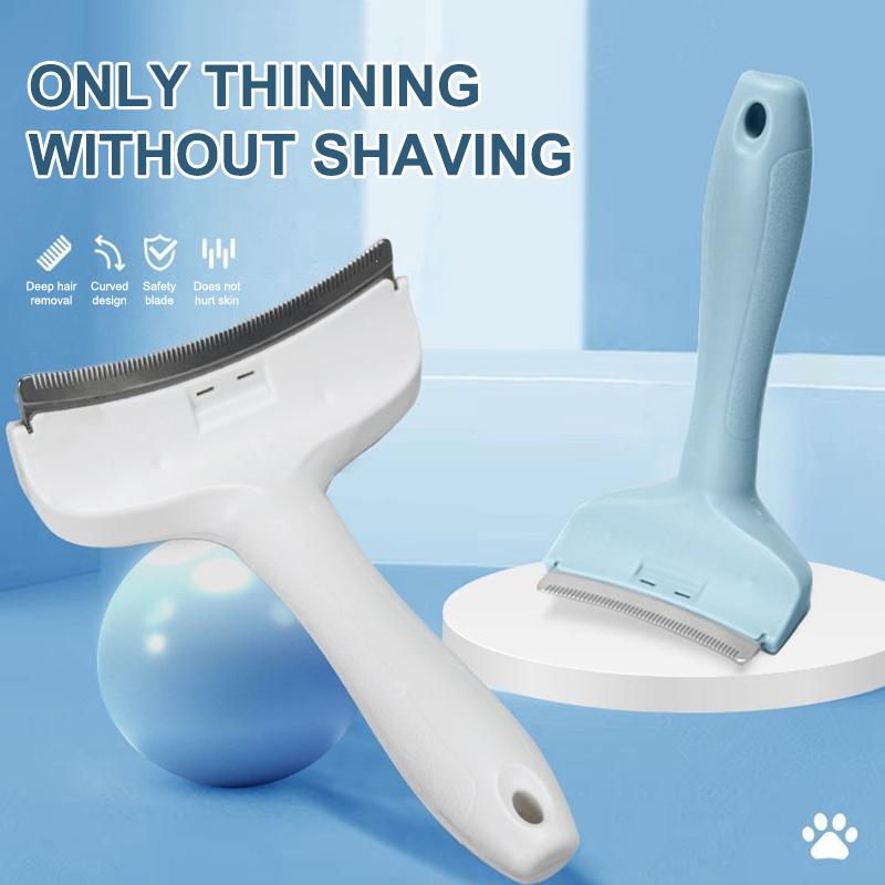 犬用スリッカーブラシ、犬や猫、子犬、子猫の抜け毛取り、毛玉取 - Undercoat Rake Dematting Tool Dog Shedding のレビューと価格