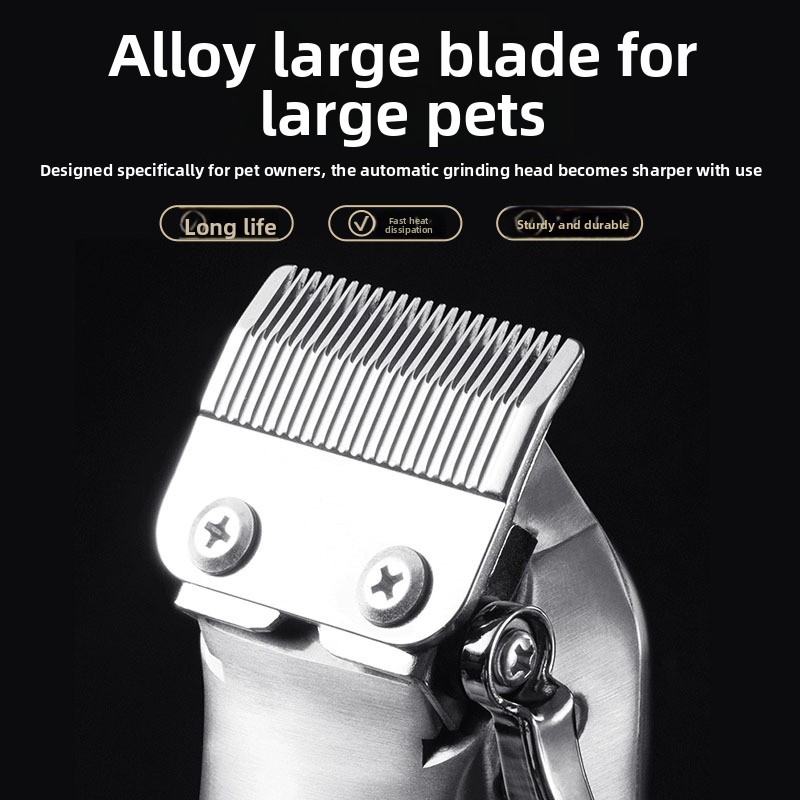 プロ仕様ハイパワー犬用バリカン 大型犬用コードレスペットグル - Cordless Dog Clippers Low Noise Grooming のレビューと価格