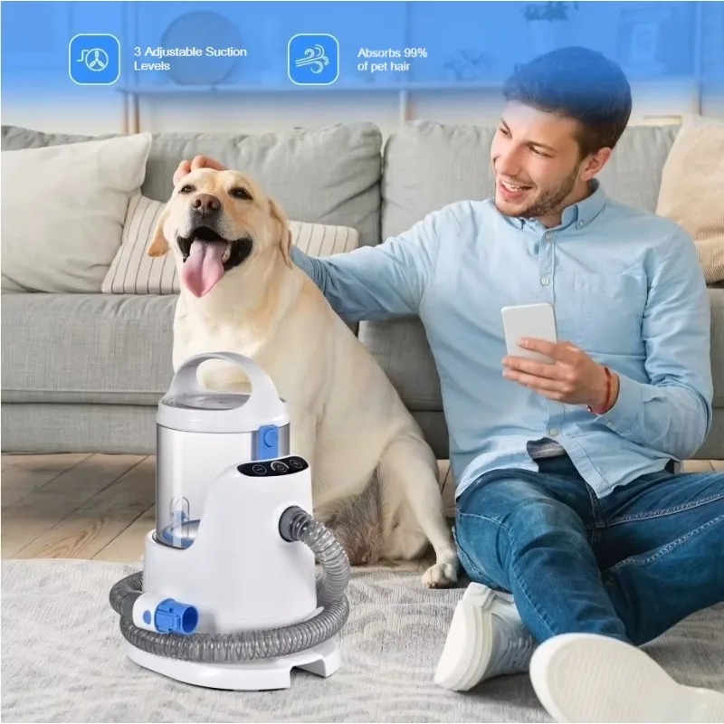 2026年 5-in-1 プロ仕様ペットグルーミング掃除機キ - Pet Grooming Vacuum Suction Kit 5 In 1 のレビューと価格