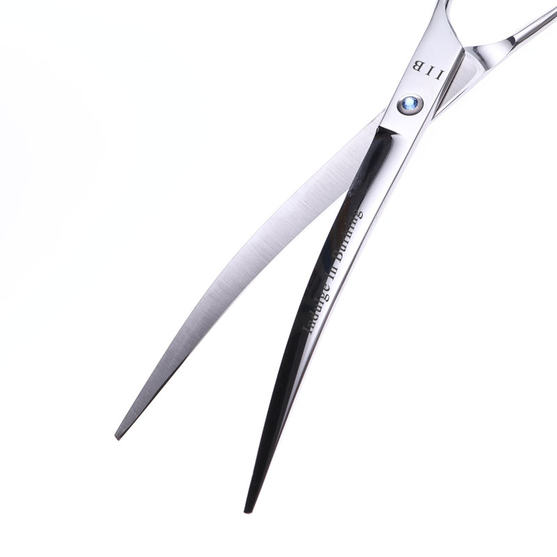 ペットはさみ 9 インチ下向き湾曲ペットグルーミングはさみプ - Professional Pet Grooming Scissors Curved のレビューと価格